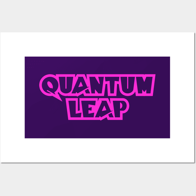 Quantum Leap Wall Art by OrangeCup